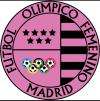 Escudo de CDE Olímpico de Madrid Fútbol Femenino